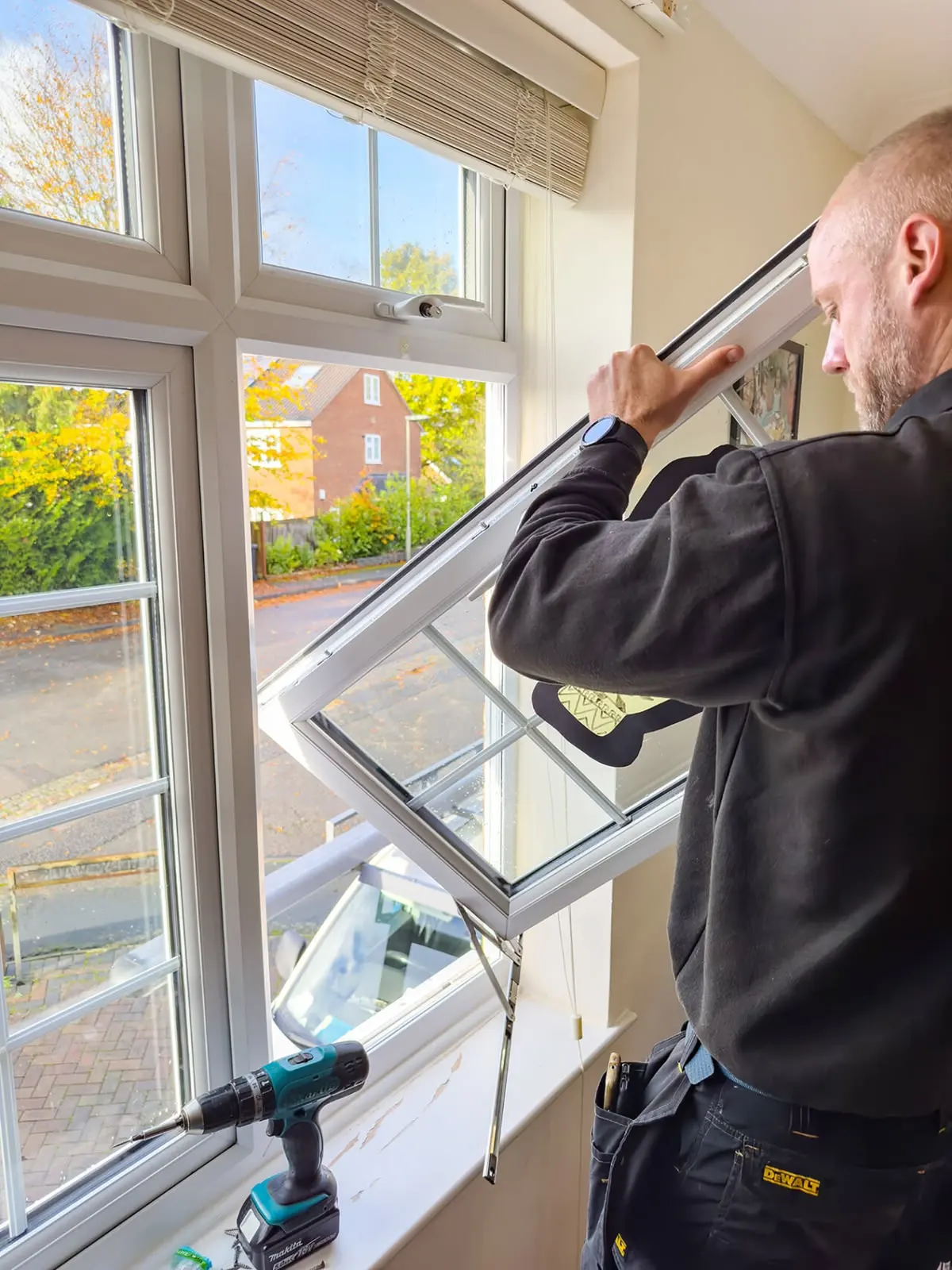 Installation de double vitrage isolant sur mesure par un vitrier à Anderlecht